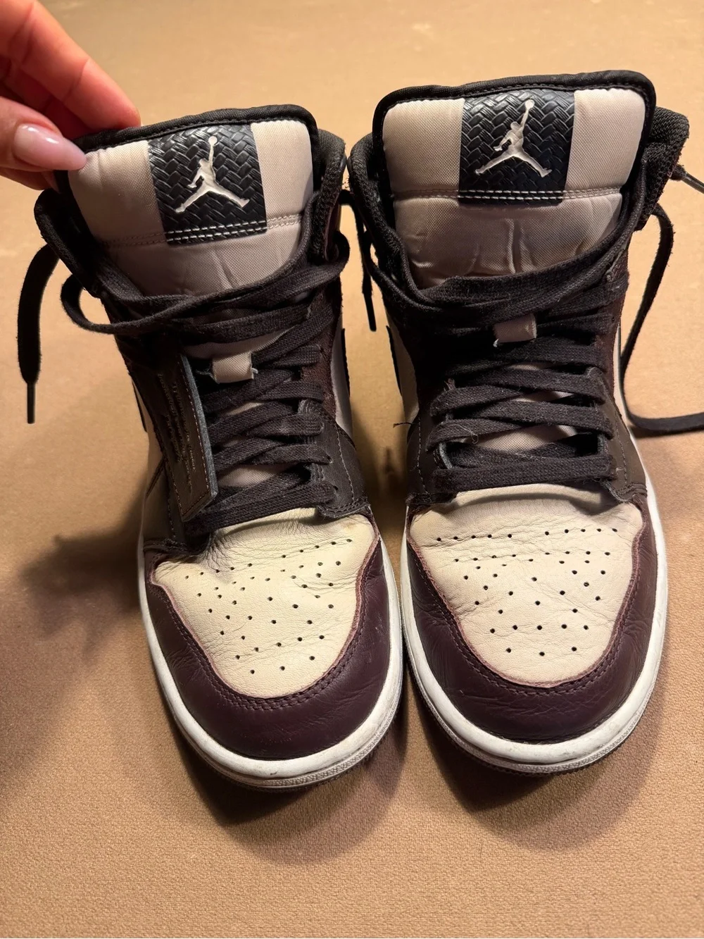 Nike Air Jordan 1 High OG Brown and Cream